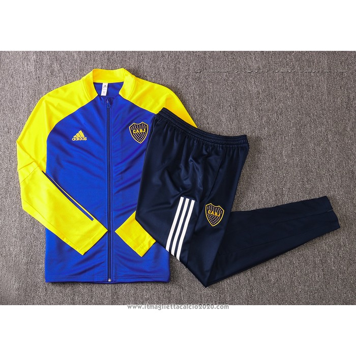 Tuta da Track Giacca Boca Juniors 2020 2021 Blu